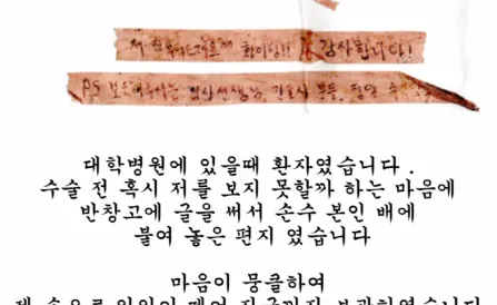 교수님 많이 떨리네요